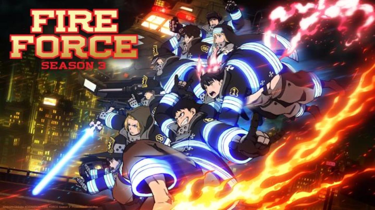 انمي Fire Force الموسم الثالث الحلقة 1 الاولي مترجم ايجي بست